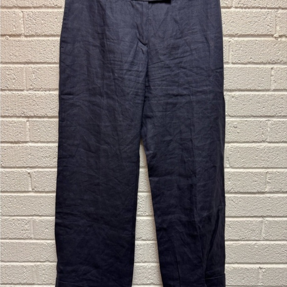 Paul & Shark Dark Gray Linen Pants
